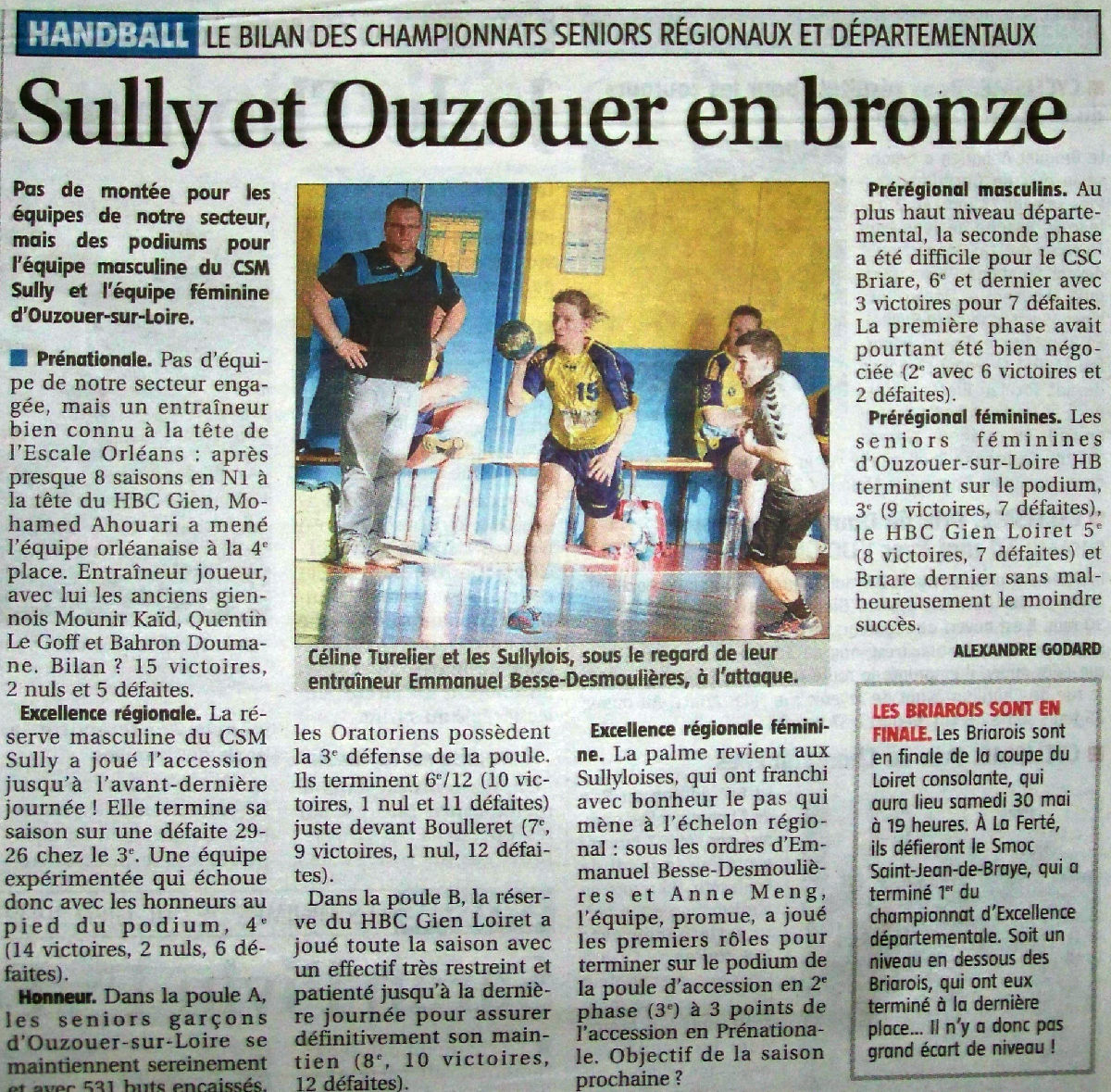 Article Journal de Gien